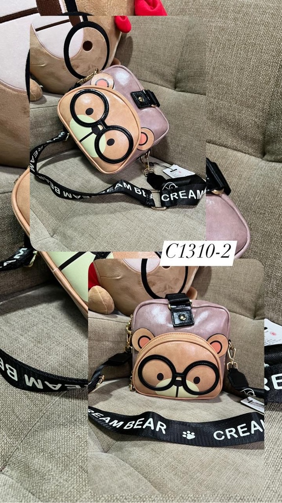 Maletin Cream Bear C1310-2