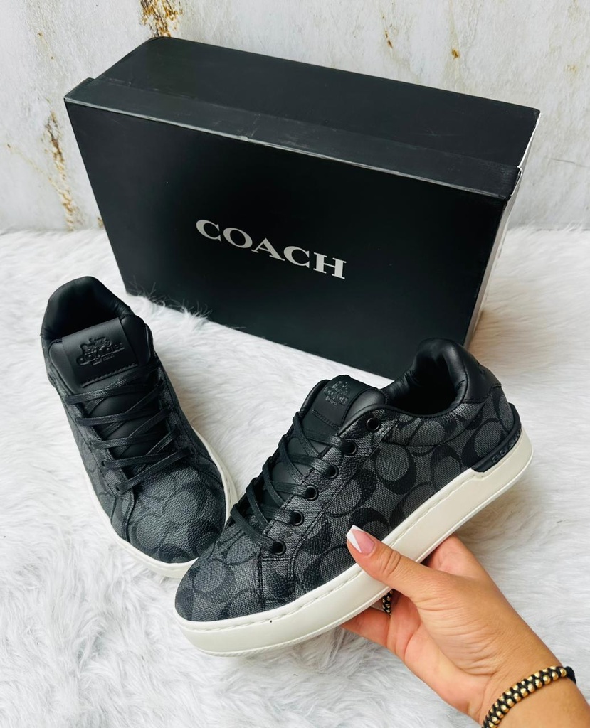 Coach Cuero Talon Negro