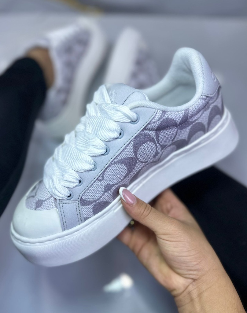 Coach Plataforma Gris Claro S CH91