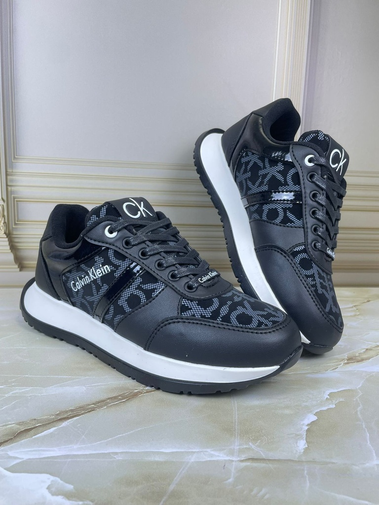 Calvin Klein Negro Gris