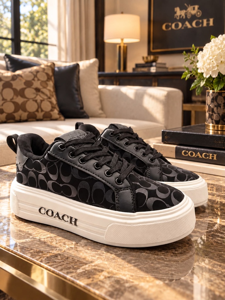 Coach Plataforma Gamuza Sp J 