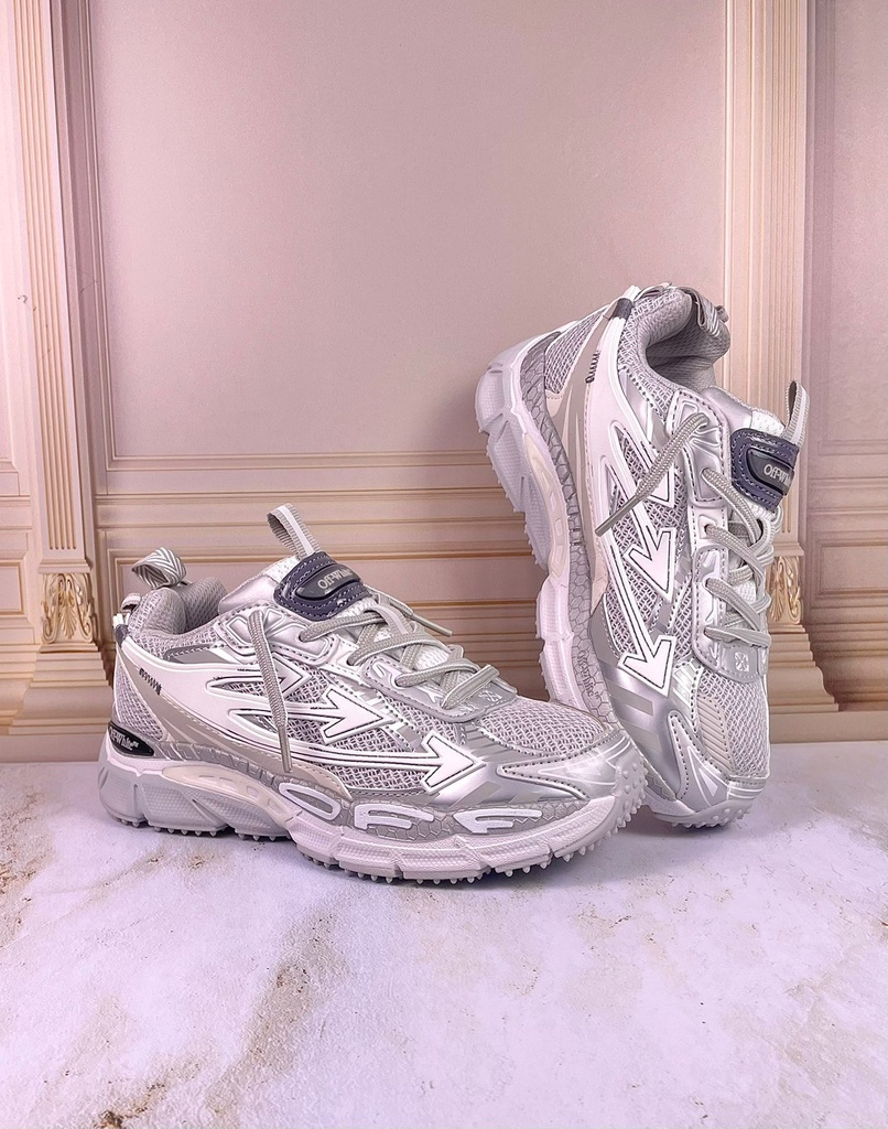 Off White Be Right Gris Beige