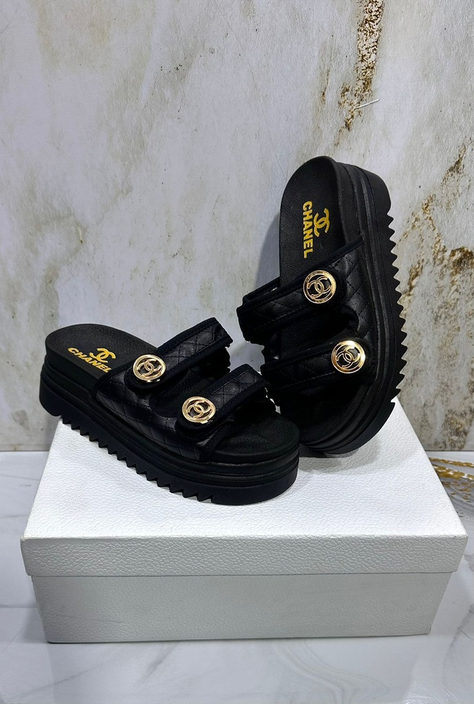 Sandalia Chanel Negra B