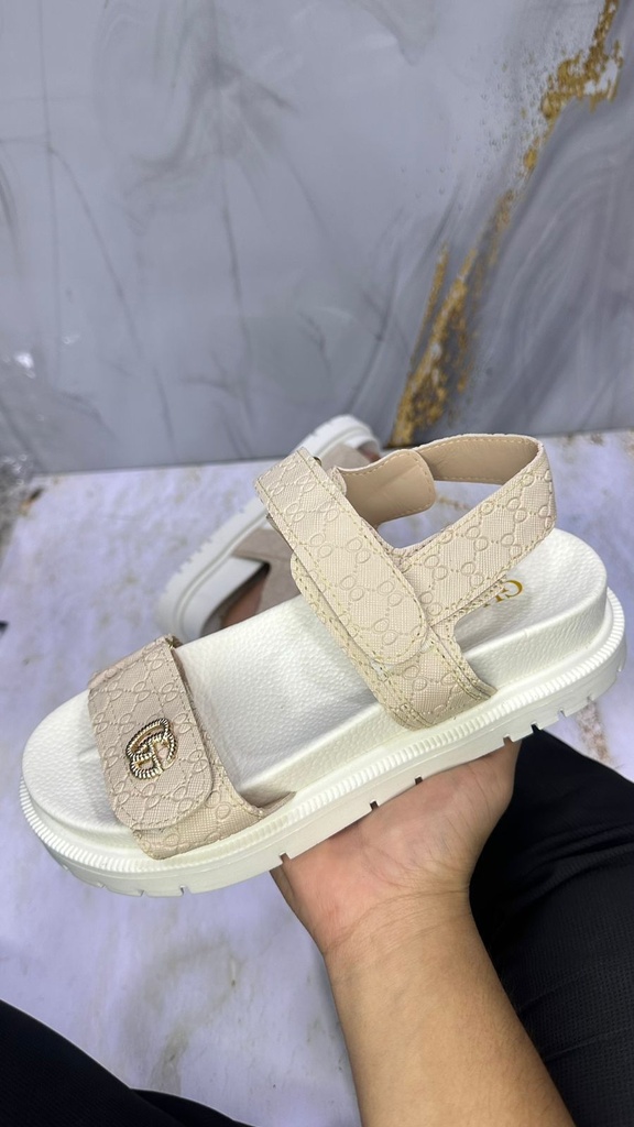 Sandalia Gucci Beige B