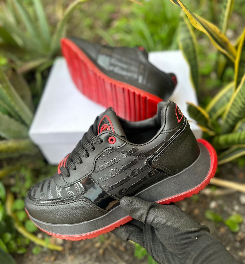 Clemont Negro Suela Roja