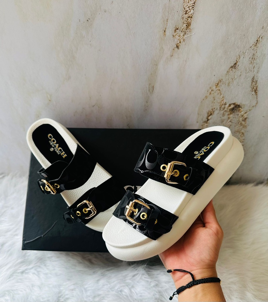 Sandalia Coach Gamuza