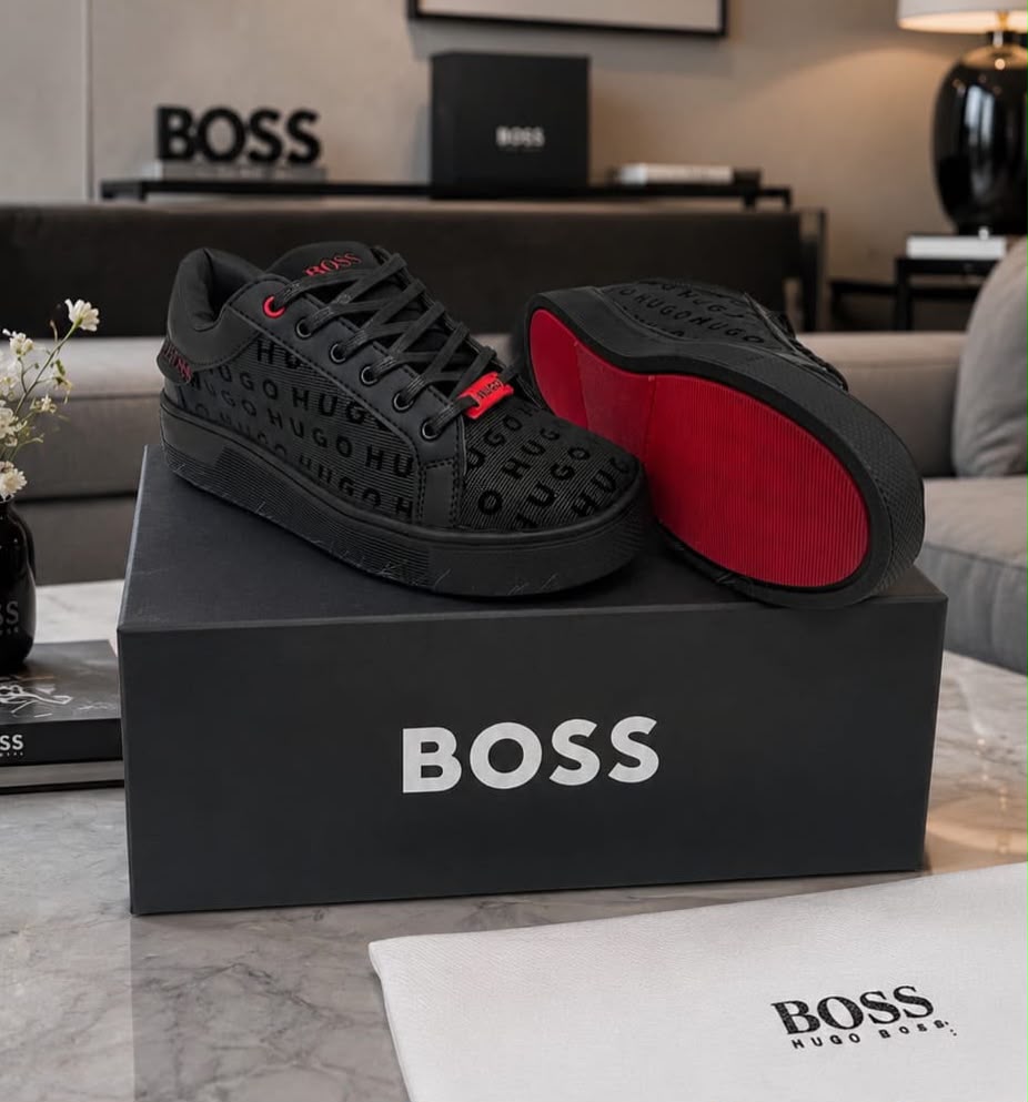 Hugo Boss Negro Suela Roja