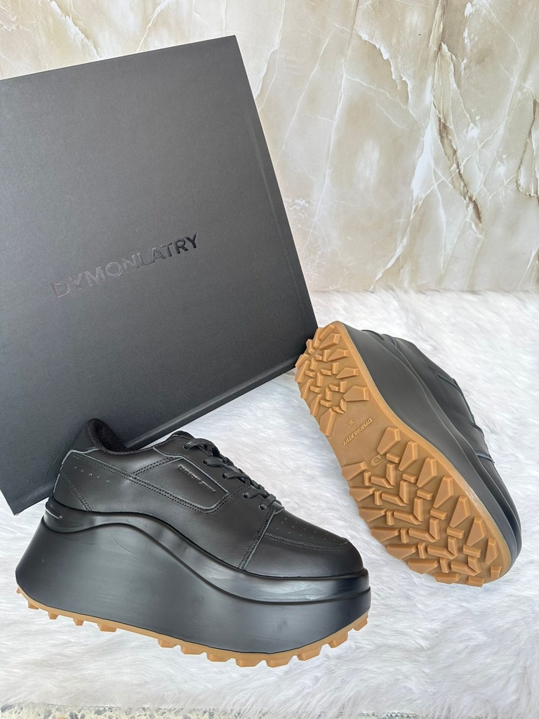 Dymonlatry Plataforma Negro Suela Cafe