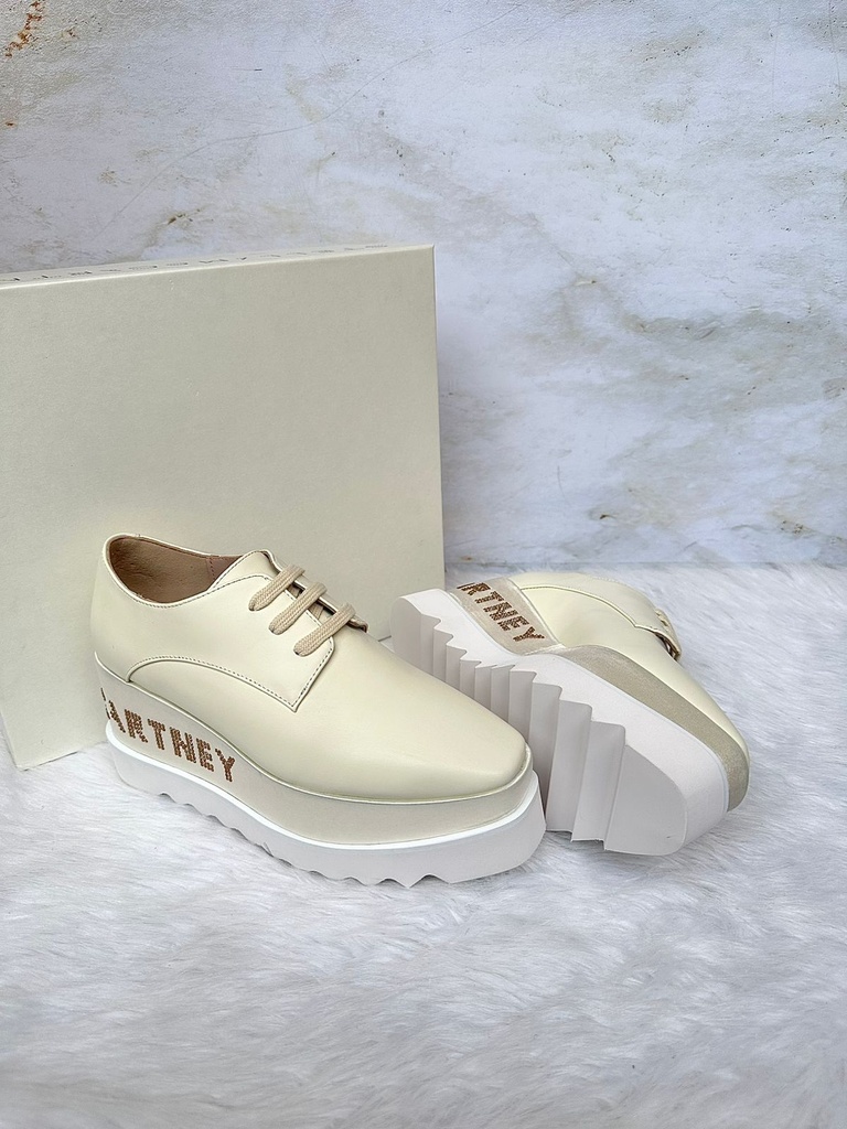 Stella McCartney Elyse Beige Blanco