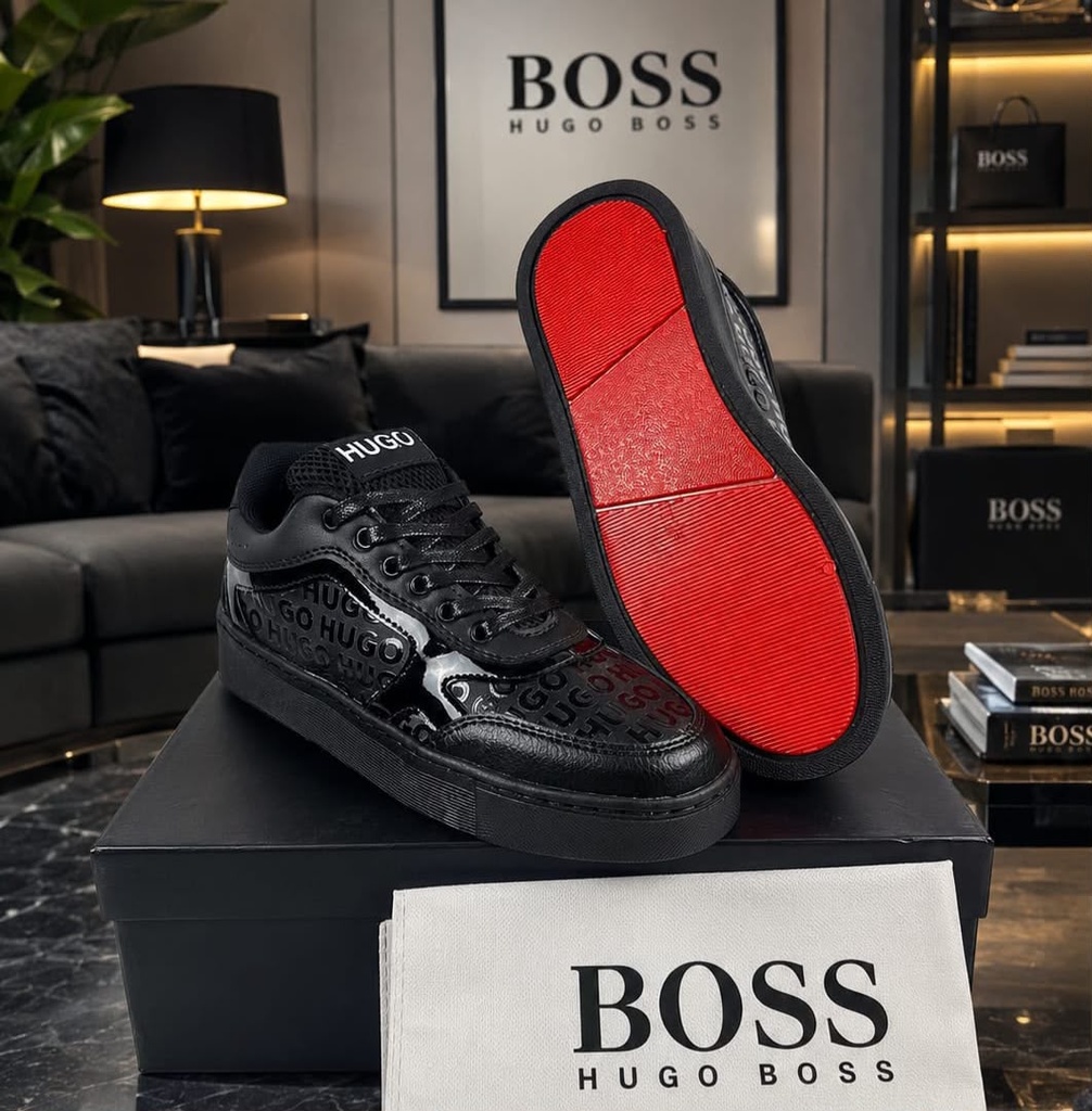 Hugo Boss Negro Suela Roja S