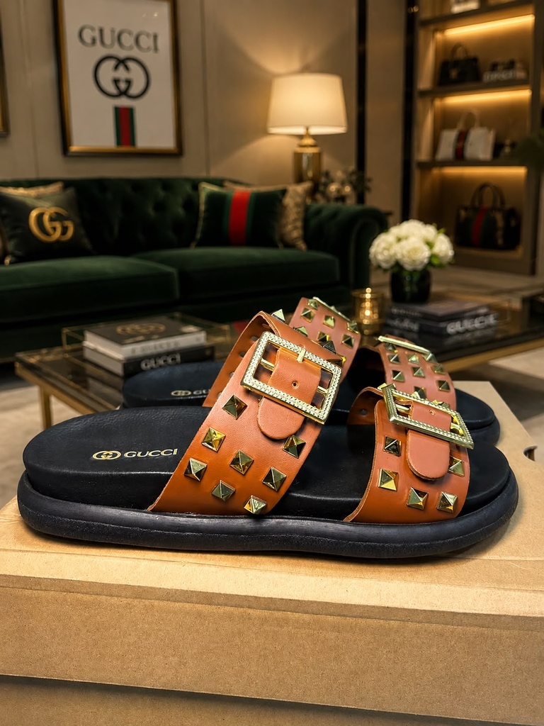 Sandalia Gucci Cafe Taches