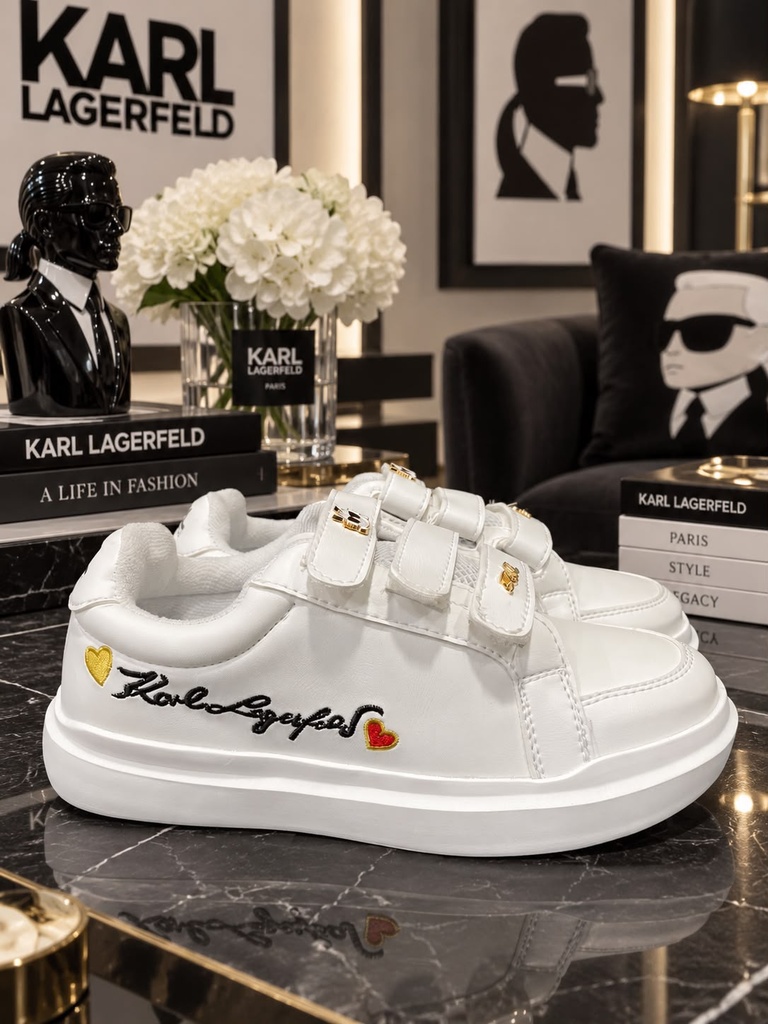 Karl Lagerfeld Adhesivo Blanco