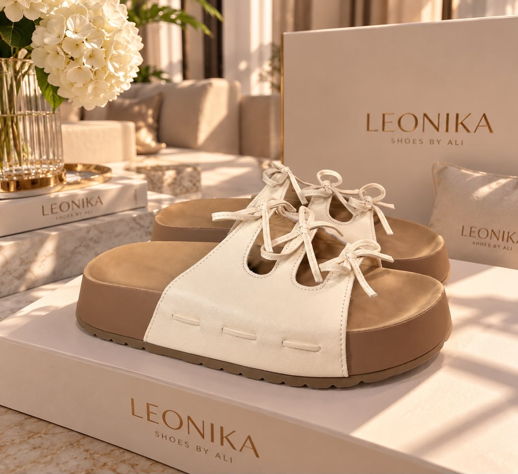 Sandalia Beige Cordon 0913