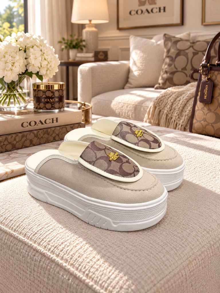 Sueco Coach Beige Cafe