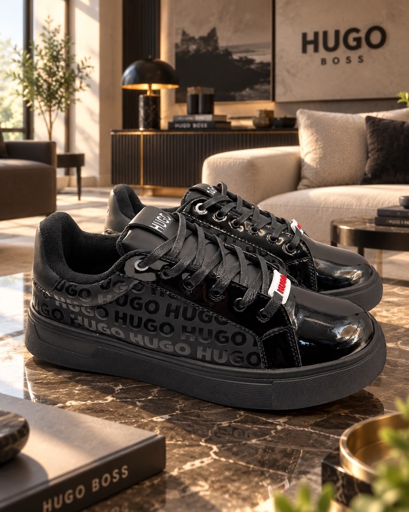 Hugo Boss Negro Punta Charol