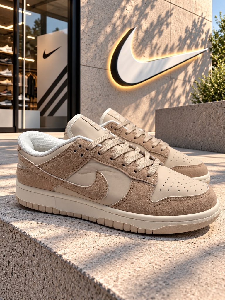 Nike Sb Cafe Gamuza Claro