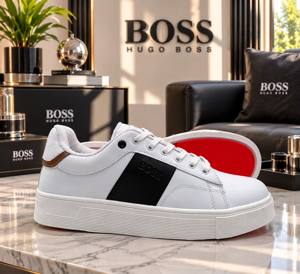 Hugo Boss Blanco Negro