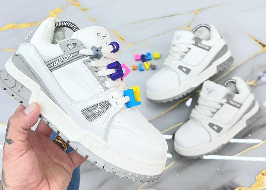 Louis Vuitton Trainer Plat Gris