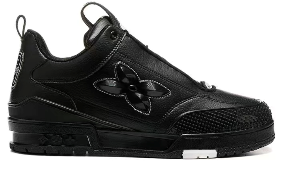 Louis Vuitton Skate Flor Negro