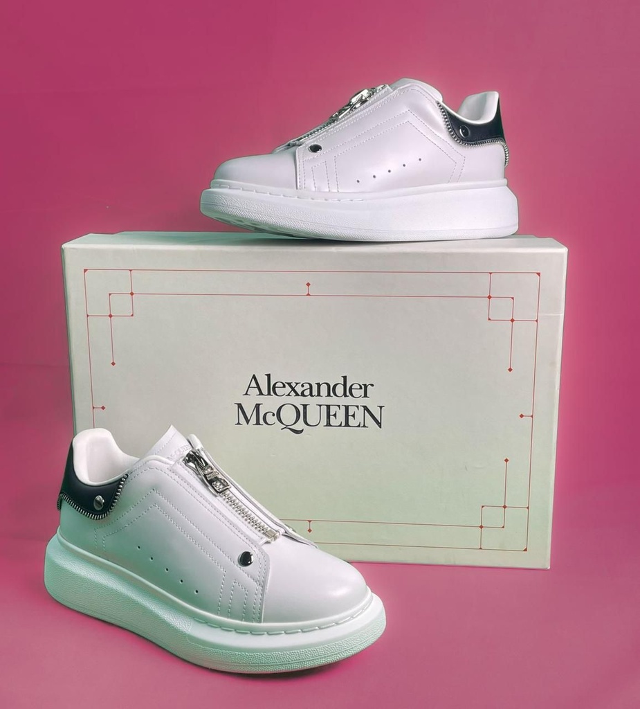 Alexander Mcqueen Blanco Cierre