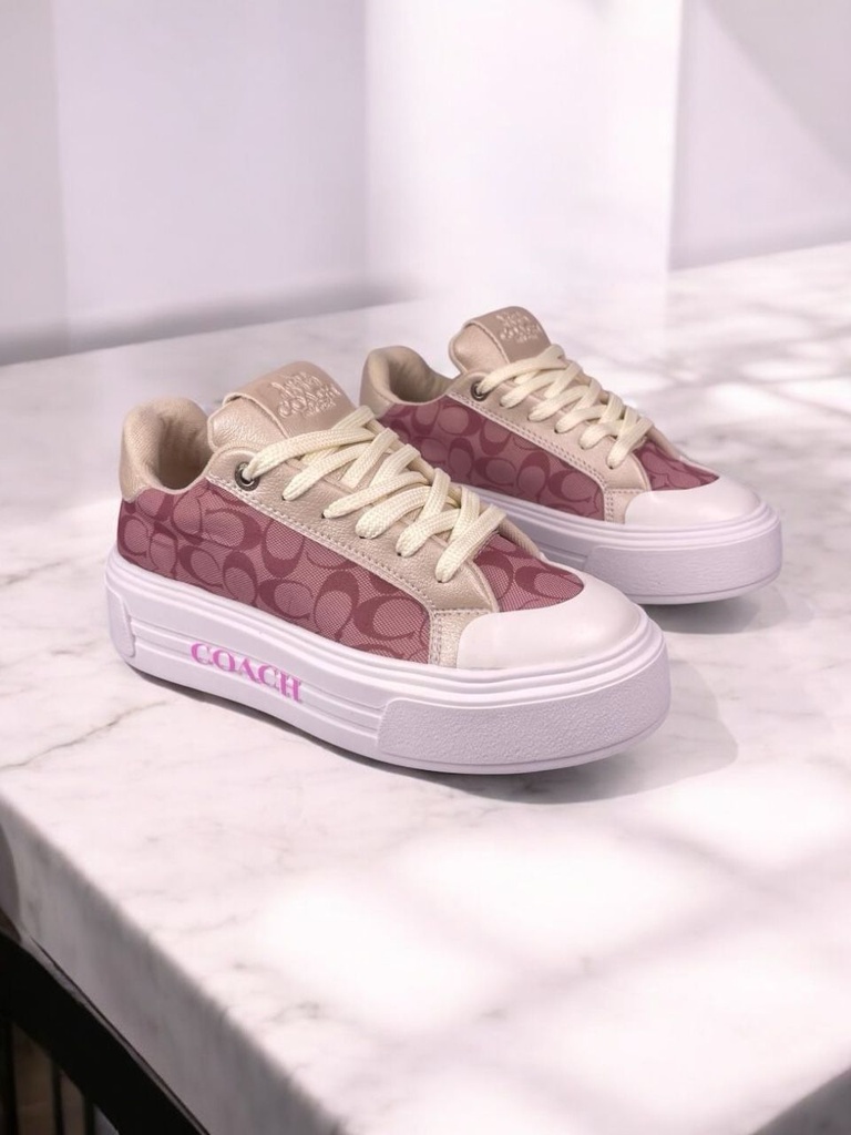 Coach Plataforma Rosado CH65