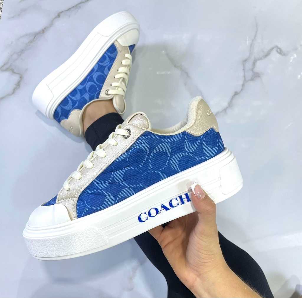 Coach Plataforma Azul CH66