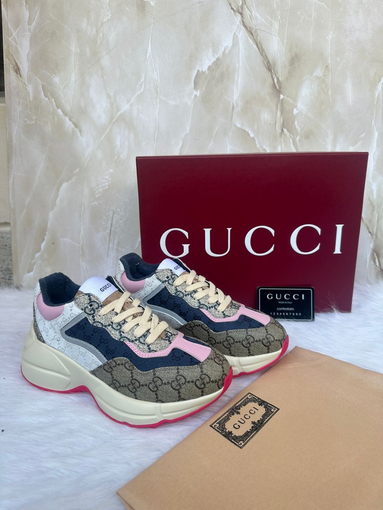Gucci Rhyton Blanco Rosado