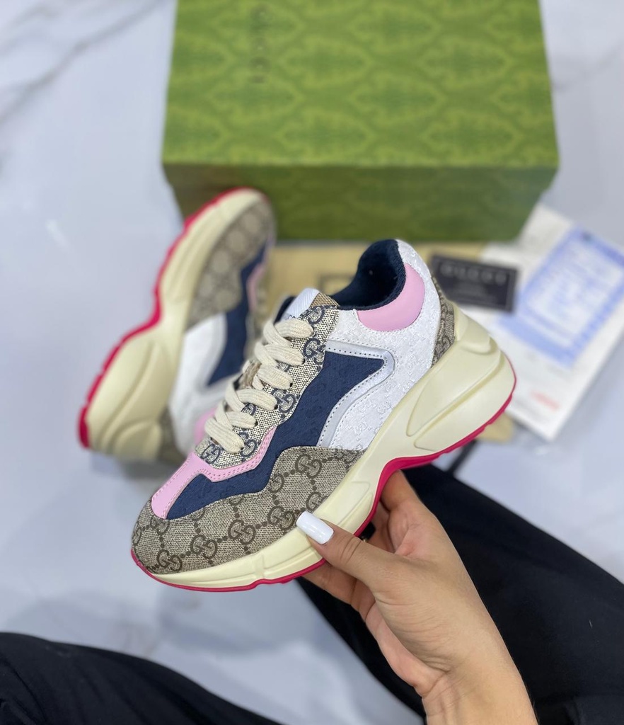 Gucci Rhyton Blanco Rosado