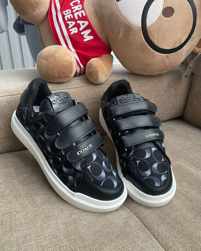 Coach Adhesivo Negro