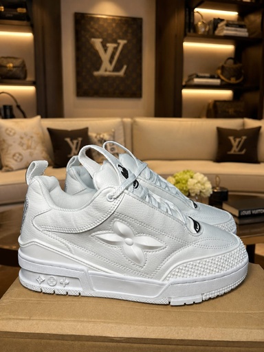 Louis Vuitton Skate Flor Blanco
