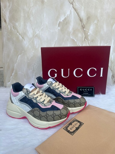 Gucci Rhyton Blanco Rosado