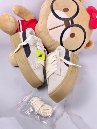 Puma Plataforma Beige Negro PM154