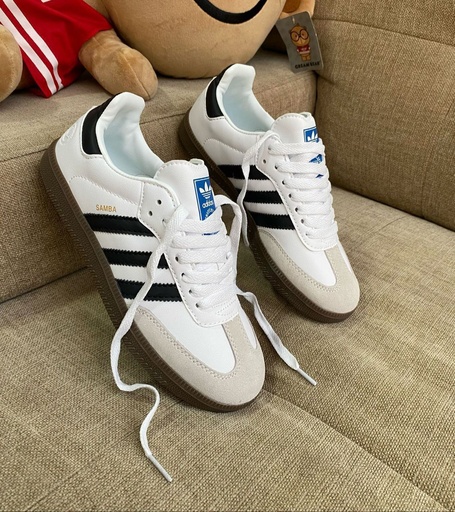 Adidas Samba Blanca Negra AD396