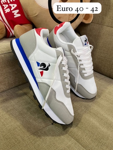 Le coq Sportif Blanco Azul Talon Rojo LC72