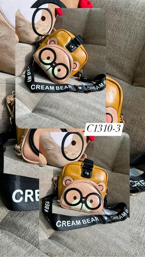 Maletin Cream Bear C1310-3