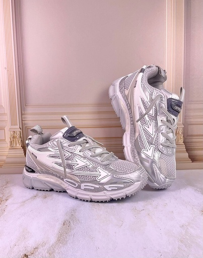 Off White Be Right Gris Beige