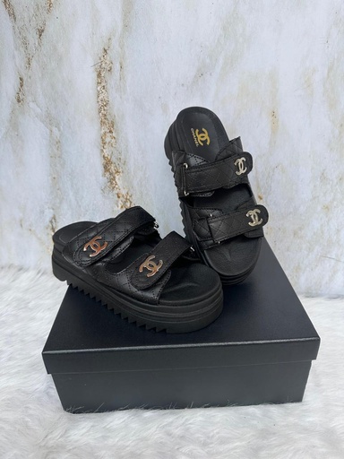 Sandalia Chanel Negra