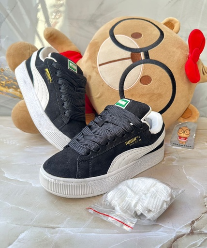 Puma XL Negro Blanco-Cordon Negro