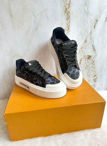 Coach Tela Verde Charol 