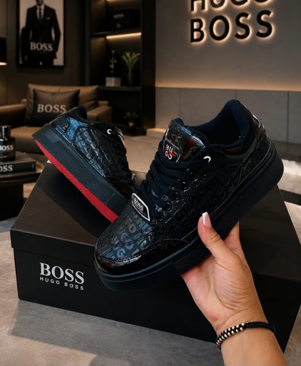 Hugo Boss Tabla Negro Pin Blanco