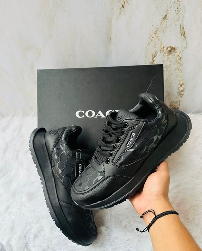 Coach Suela Negra Charol