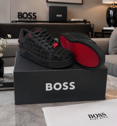 Hugo Boss Negro Suela Roja