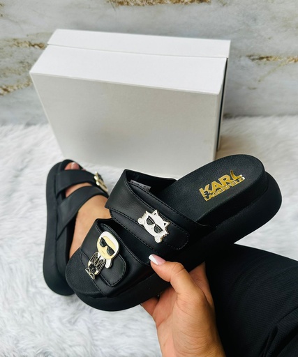 Sandalia Karl Lagerfeld Negra