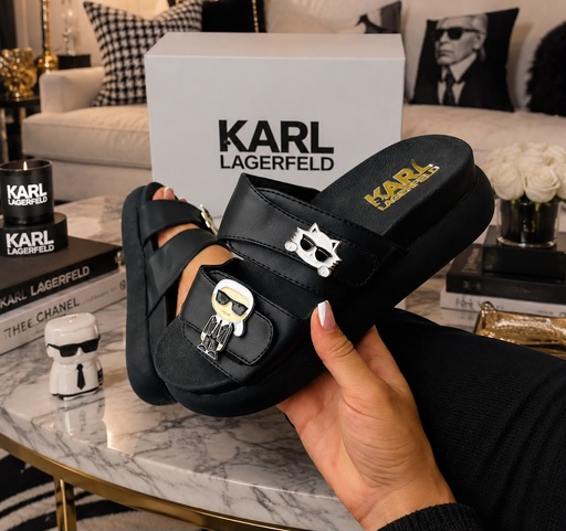 Sandalia Karl Lagerfeld Negra