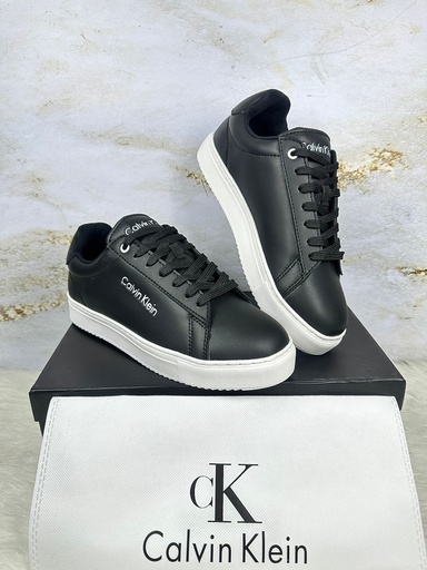 Calvin Klein Negro Suela Blanco