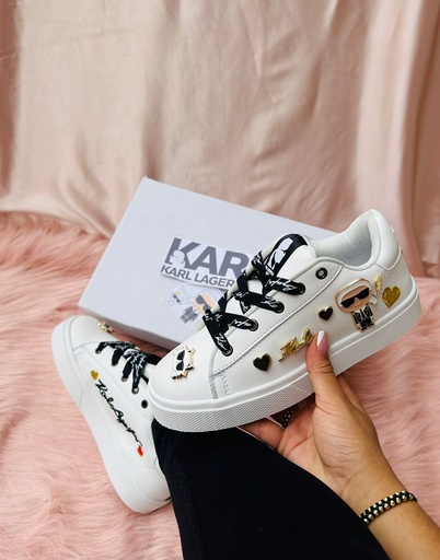 Karl Lagerfeld Blanco Figuras 3