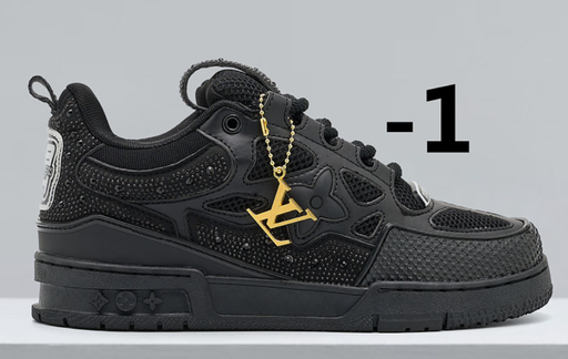 Louis Vuitton Skate Negro Brillos