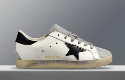 Golden Goose Blanco Negro Gris