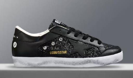Golden Goose Negro Brillos
