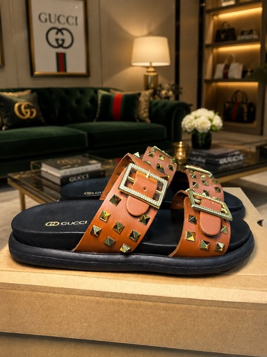 Sandalia Gucci Cafe Taches